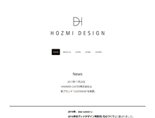 Tablet Screenshot of hozmidesign.com